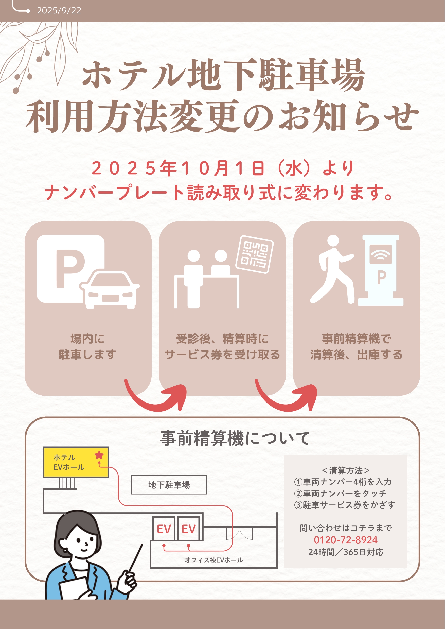 駐車場案内(2025/10~) 駐車場案内(2025/10~)